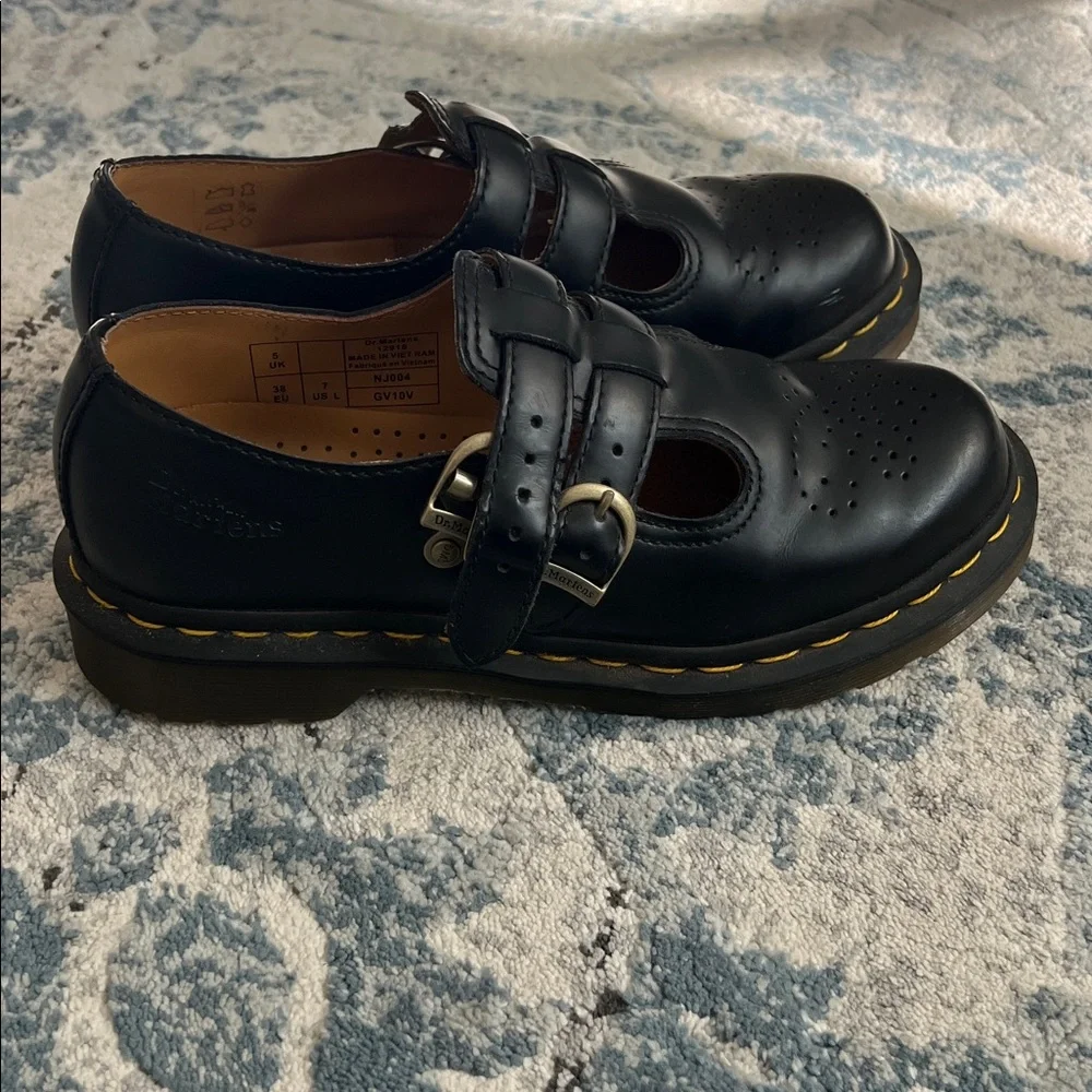 Dr. Martens Black Mary Jane Shoes - Picture 4 of 6